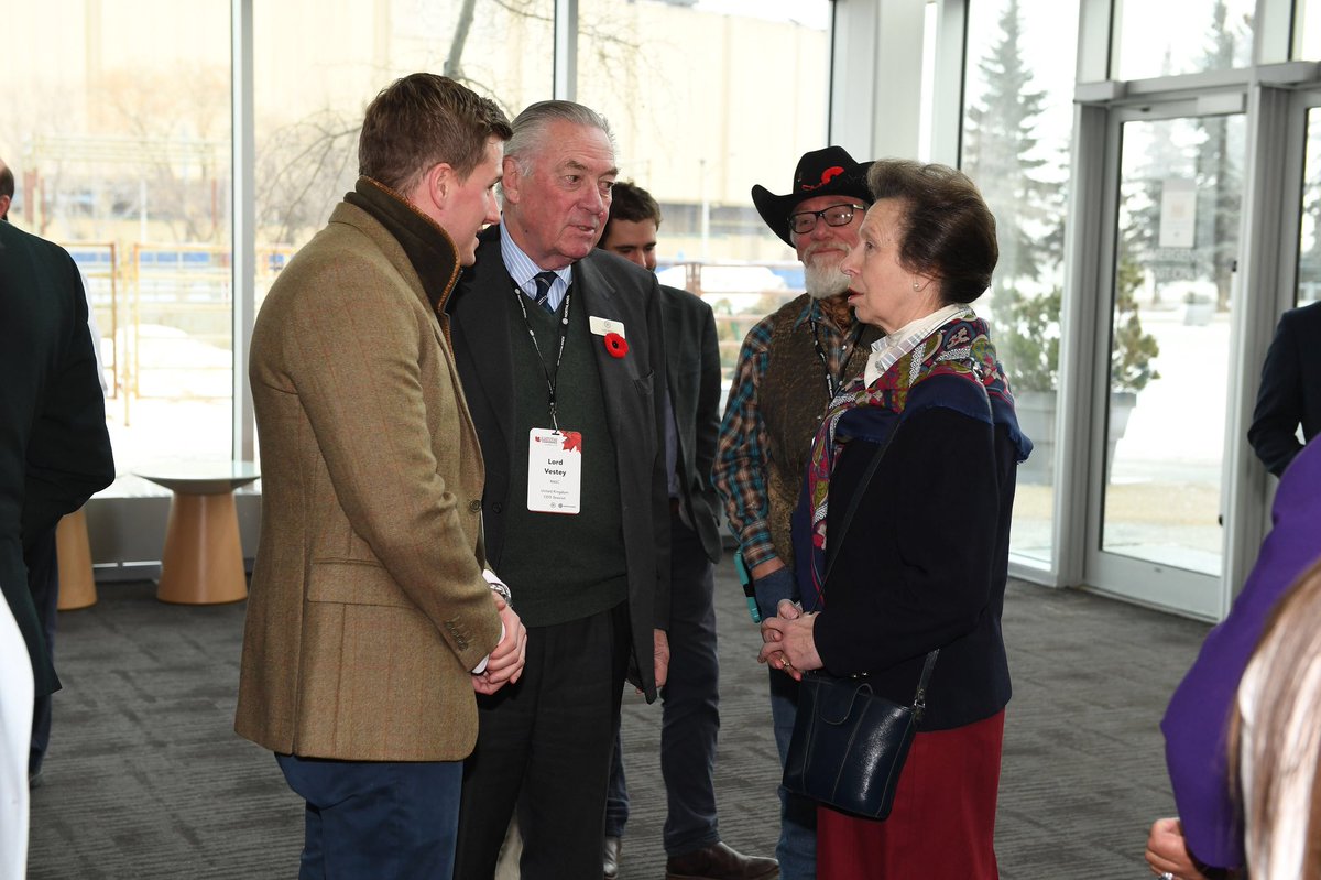 Geoffrey_RB's tweet photo. Great to meet HRH Princess Royal last week at the #RASC2018 to discuss Agriculture & Food across the commonwealth π±πΎ@TheFarmersClub #jillwillowsscholarship https://t.co/ua3fflv6Gc