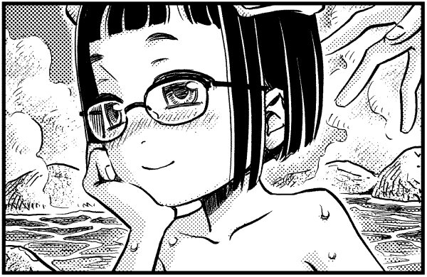 11/15発売のハルタvol.59の帯裏に『図書室のキハラさん』第十八回「キハラさんと山の温泉」が掲載されてます。お待たせしました温泉回! 