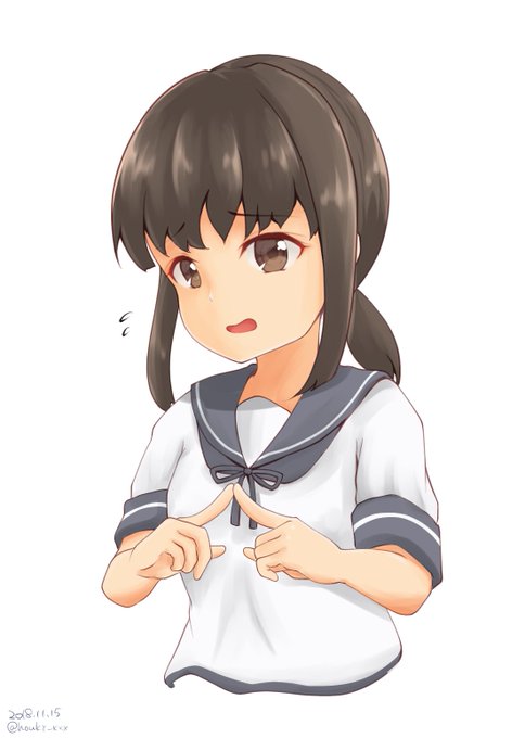 問題娘は今日も何かをやらかしたようです
#艦これ版深夜の真剣お絵描き60分一本勝負
#艦これ版真剣お絵描き60分一本勝負_20181115
#吹雪進水日 