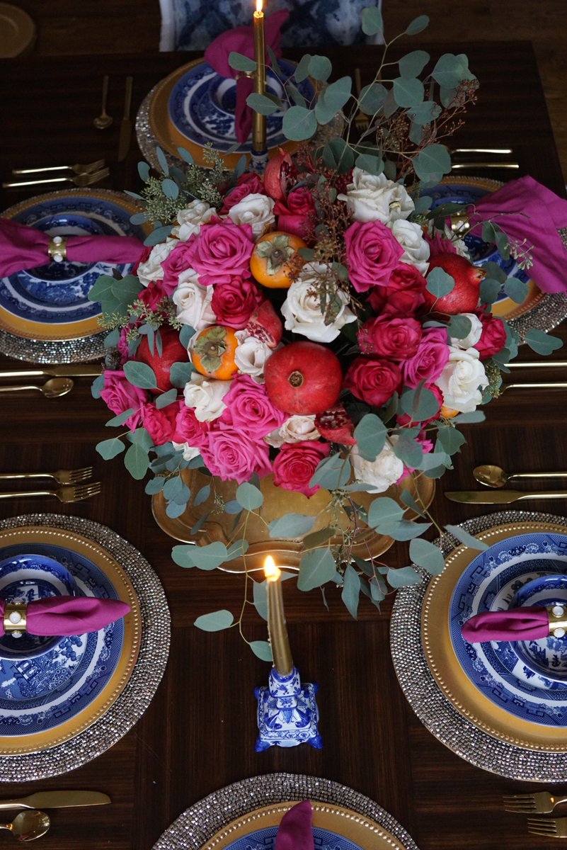 Sharing our Thanksgiving Tablescape today on the blog with <a href="/eBay/">eBay</a> ! #eBayStyle #happeningonebay