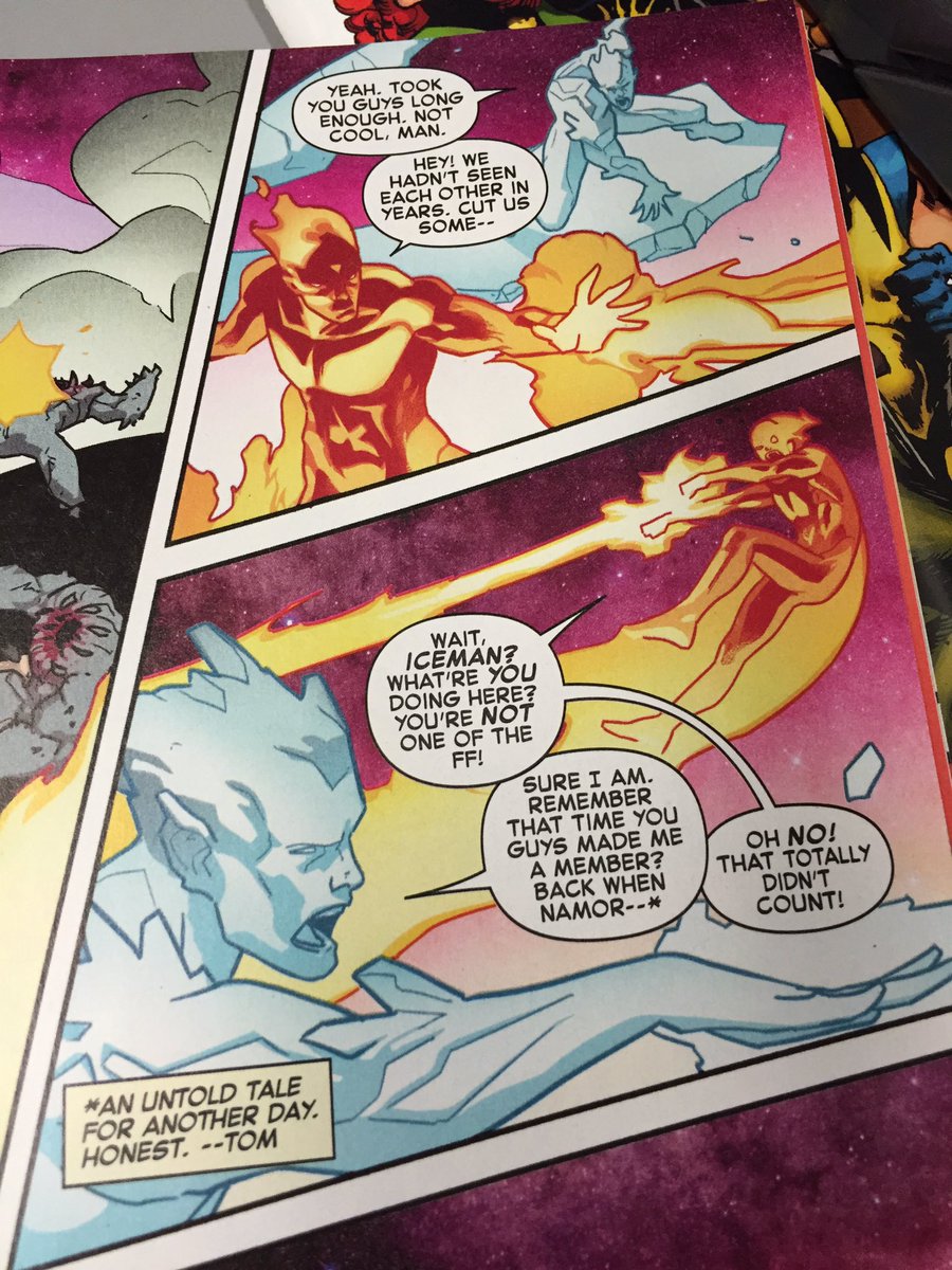 Is it actually for another day though <a href="/TomBrevoort/">Tom Brevoort</a> ?! You can't tease me like this, I live for these two teamed up... 😭 #itsfunnyeitherway