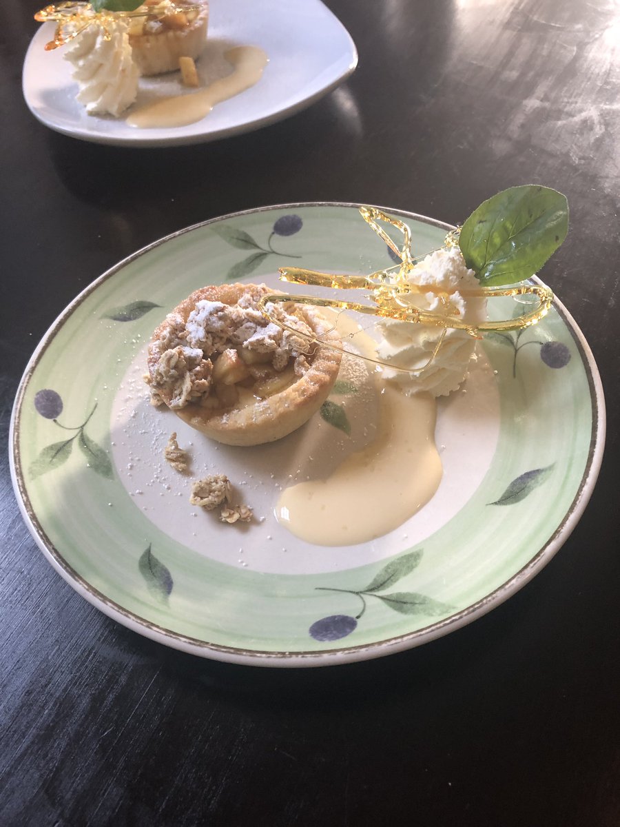 Fortune3Donna's tweet photo. Our beautiful pudding after our amazing lunch provides by our new chef #whatacook @Helenmorris2015 @RickWaltMac @Stefani14716848 @LangleyHseTrust https://t.co/JDzIN7LmaK