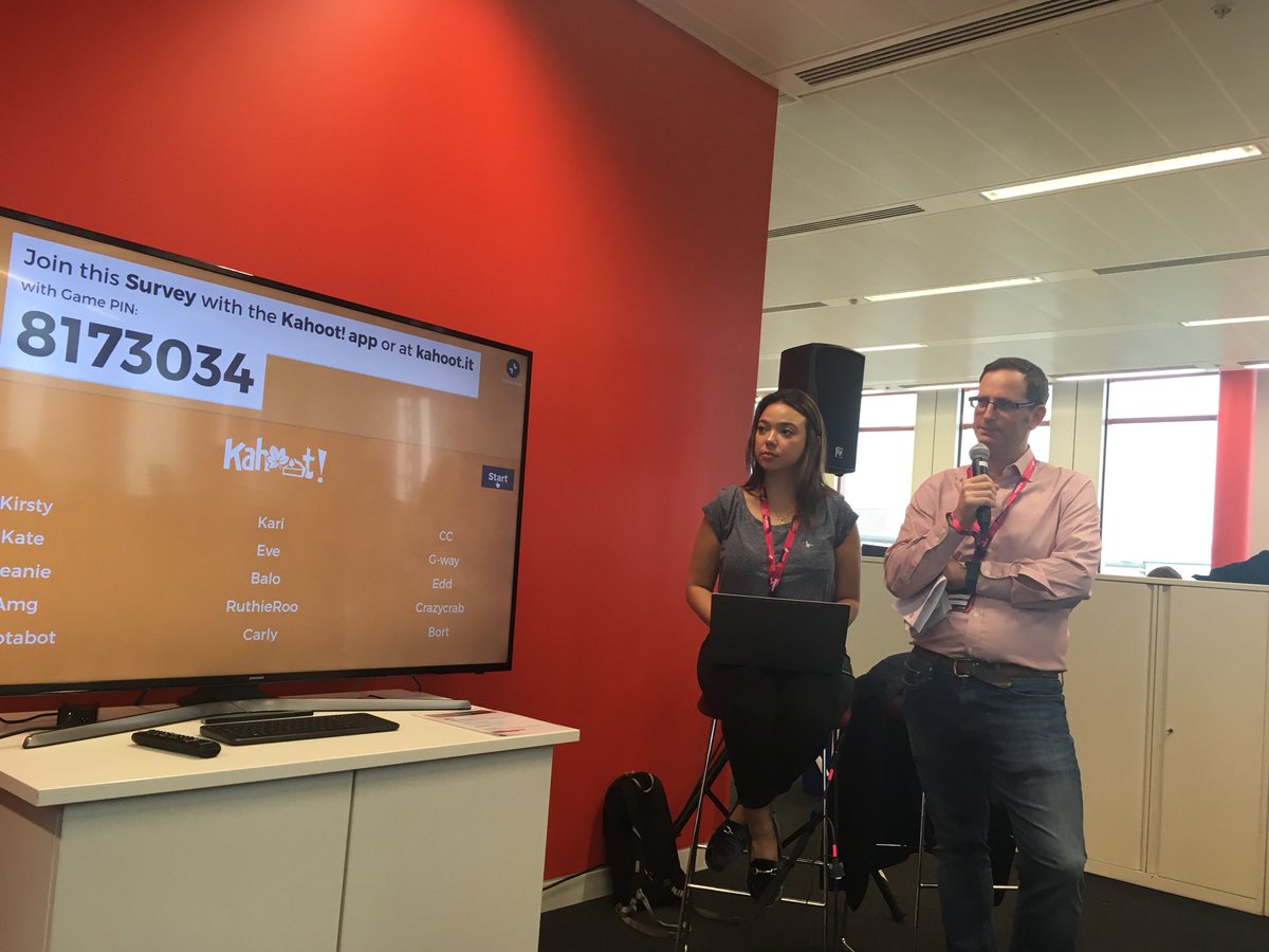 LouisaCavell's tweet photo. Informative session on a contentious subject: Automation and AI from @pcpro’s @timdanton with panel of experts @bookofthefuture @Saradriscoll @chloeredbud and US AI’s Pete Trainor #mshuddle #huddle2018 #AI #tech @DennisUK https://t.co/4Lv5N8LRVq