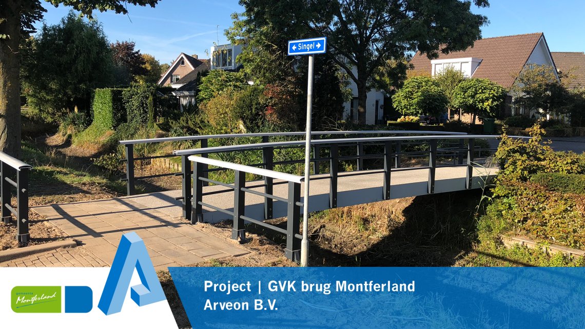 Arveon's tweet photo. Nieuwe #referentie: GVK brug voor gemeente Montferland. https://t.co/plXc00DuoH https://t.co/X9LtNPRRBa