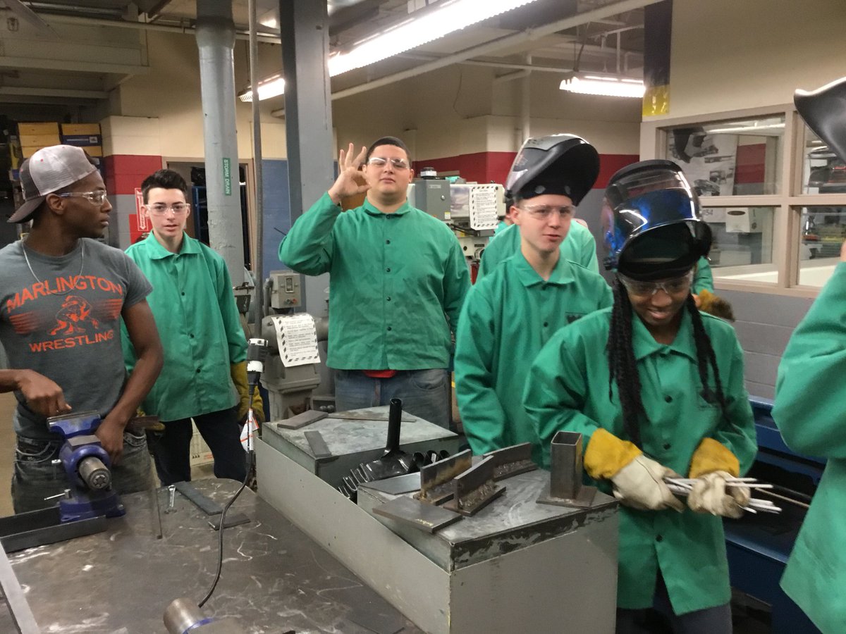 FusonSteve's tweet photo. Junior Welders at work #RepthatA  @MarlingtonLocal @AllianceCSD https://t.co/VtiqH0dlfS