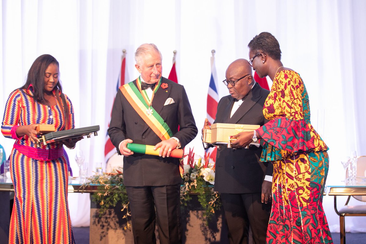 e_volutionint's tweet photo. BORN IN GOLDCOAST, RAISED IN GHANA.
More Exclusives from the State Banquet in Honour of their Royal Highnesses
#RoyalVisitGhana
#inspired2evolve https://t.co/GOit8KaD4z