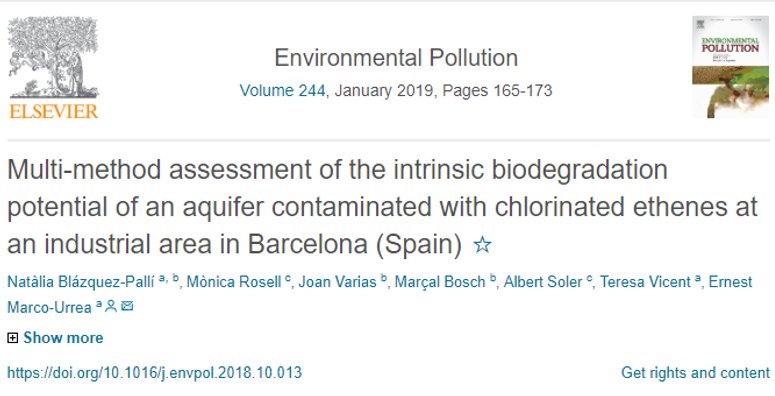 nataliablazquez's tweet photo. I am pleased to share this article published in the Environmental Pollution journal, the first in the framework of my PhD thanks to the fruitful collaboration of @enginyeriauab (#BioremUAB), @geologiaub (#MAiMA) and #Litoclean.
https://t.co/8IZYORZPES https://t.co/50PD7FE1m6