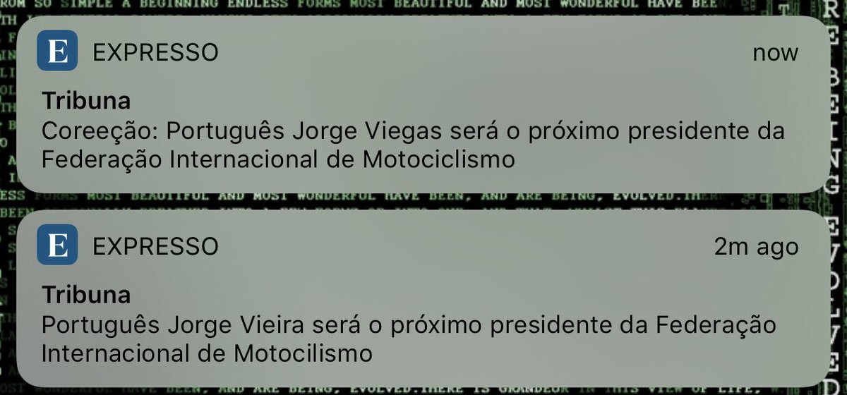 MarioGaudencio's tweet photo. @expresso Coreeção recebida! https://t.co/WMmCSL0F1B