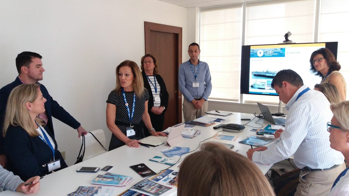 AETCadiz's tweet photo. ¡#Visita a la #naviera @SeaDreamYC! 🛳 Presentando nuestras propuestas para que #Cádiz sea #Puerto #Base de cruceros 🔝 ¡Seguimos! 💪🙂
#aetc #aetcadiz #aetcimparable #extendausa #cadizturismo #Turismo #turismodecruceros #cruceros #cruceristas #cruisecadiz https://t.co/Do3UU1zKED