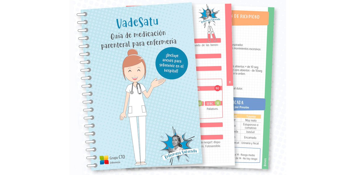 CTOEnfermeriaES's tweet photo. ¡SORTEO DE 2 #VADESATU!

¿Quieres cambiar tu libreta de anotaciones de medicamentos? 🤔

¿Qué tienes que hacer?
- Publica una foto de tu libreta actual que Incluya el hashtag #VadeSatu.  📖
- Menciona a 2 amigos.
- Y sigue a esta cuenta. 

Tienes hasta el martes 20 de noviembre. https://t.co/oayWrsyIB3