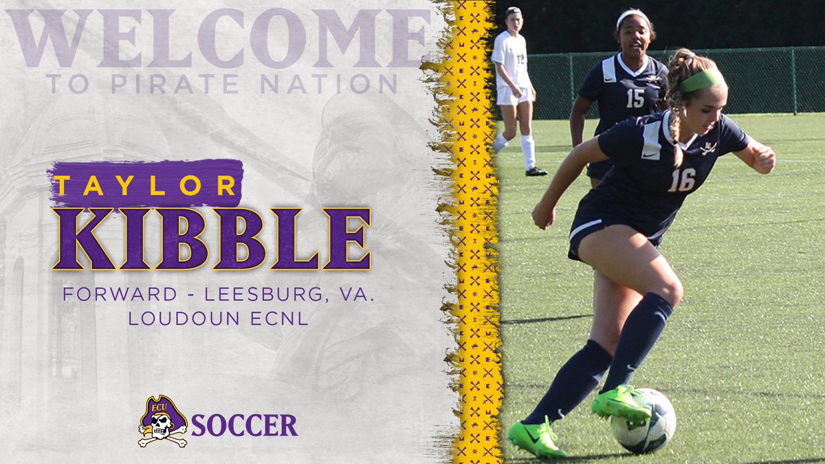 Welcome @KibbleTaylor to Pirate Nation! 

"Taylor has the ability to score in so many different ways," - @ECU_WSOC_COACH