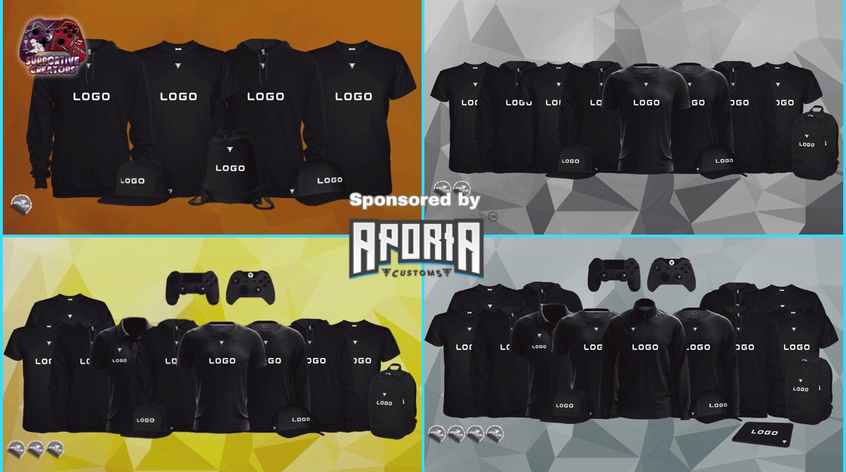 supcreators's tweet photo. Building your own merchandise line is easy with the @AporiaCustoms website

1️⃣Go to https://t.co/AjUxrCcJuS
2️⃣Pick products to add
3️⃣Aporia designs your merch 
 
Easy &amp; a great way to build your brand + gain exposure

Visit our store &amp; use “supcreators” 
https://t.co/sT5Tc7HtZC https://t.co/9s87Pvkzfb