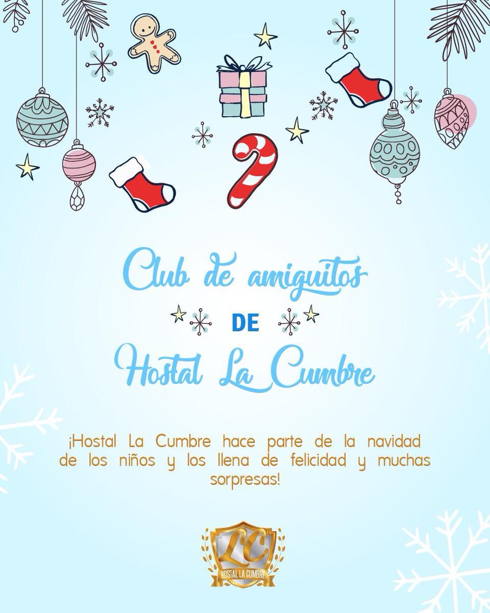 hostalacumbre's tweet photo. Si tienes hijos de diez años o menos y les encanta dibujar o pintar. ¡Participar es muy fácil!  Solo tienen que realizar un dibujo alusivo a la navidad y depositarlo  en el buzón ubicado en la entrada del hostal  

Fecha:  del  1 al  16 de dic.

Más información: 📲 310 7309679 https://t.co/4z8OmfFNMM