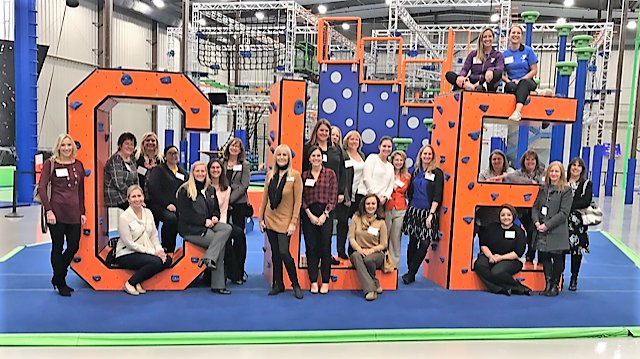 BarnesWendling's tweet photo. Women's Interactive Network Event 2018 was one to remember. Lots of fun was had at @playcle216. With @Paylocity and @ChapmanandChapm by our side we were able to support @GirlsWithSole2. We are so thankful for the incredible women we work with! #BWorkHardPlayHard #WINEvent https://t.co/E8uxvuj0gk