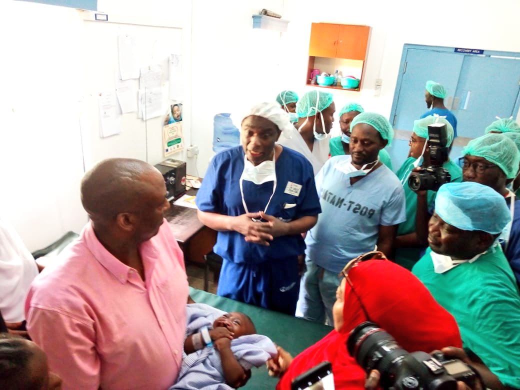 KoitabaHazel's tweet photo. The Corrective surgeries for Cleft lip and or palate and VVF was flagged off today at Portreitz Hospital by the CECM for Devolution Hon. Seth Odongo accompanied by Health Chief Officer Dr. Khadija Shikely. 
#AfyaMashinani 
#EnhancingHealthcare https://t.co/brMjbo24QD
