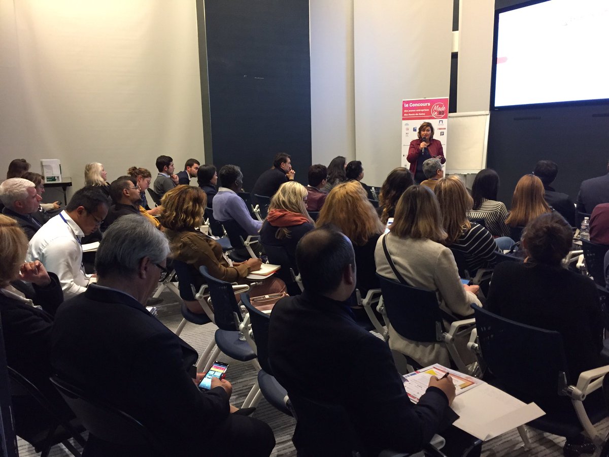 ELIETTE_ROSELL's tweet photo. Eliette Rosell @CCI_92 #merci aux entreprises #EasyQuorum et #MaisonMalou d avoir pitché devant un public d entrepreneurs pendant la #Master Class entrepreunariat https://t.co/yxIxHm6Hoh