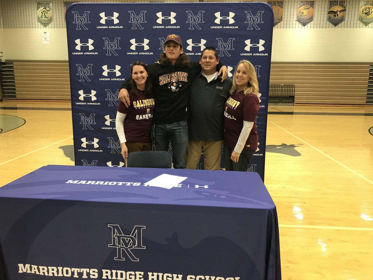 kylefstackpole's tweet photo. Big shoutout to reigning #HoCoBaseball Player of the Year Josh Olsufka (@Jolsufka9) for officially committing to play for @SalisburyBB. For more on his commitment and all of the signings from around Howard County, CLICK HERE: https://t.co/WQGYlKW0gG https://t.co/mZUdHSOq0S