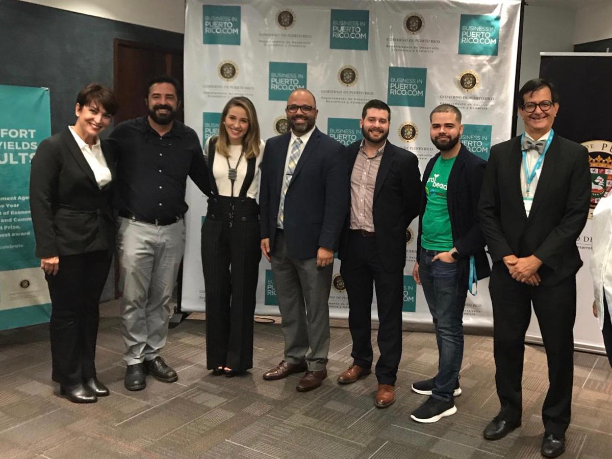 GrupoGuayacan's tweet image. Gracias a PRIDCO por apoyar empresarios locales. Muchas felicidades a Ticketera #SPRINGBOARD2016, PRatian #EnterPRize2017, MBQ Pharma #ICorpsPR2015, Piloto151 #GVA2018 y GuardDV #EnterPRize2018 por ser seleccionados para el premio de PyMES Innovadoras. ¡Seguimos #movinPRforward!