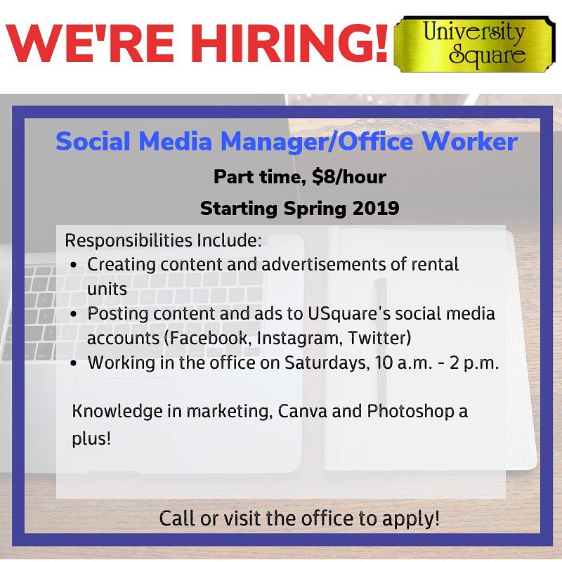 University Square Rentals tweet media