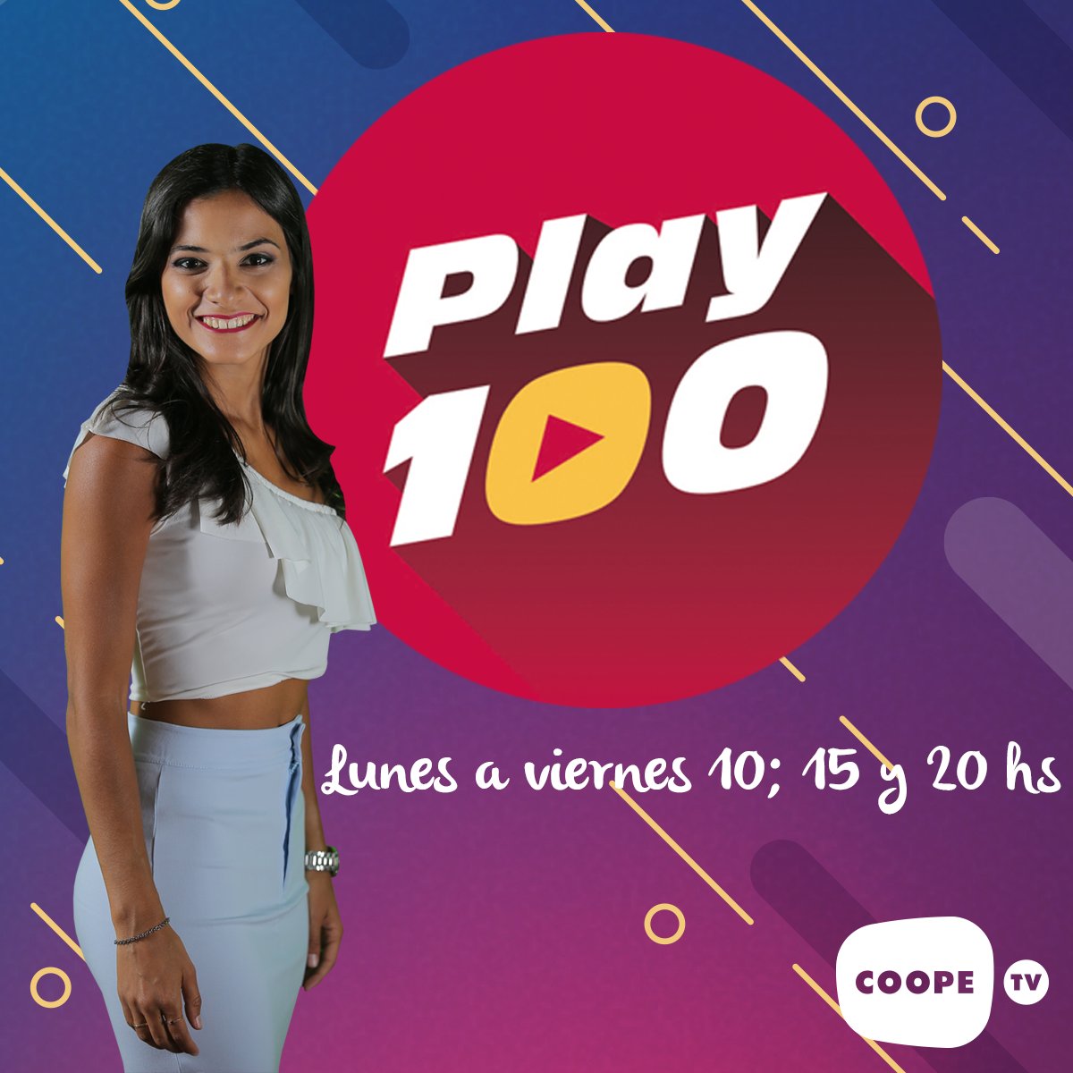 Coope_tv's tweet photo. #Ahora #Play100 y los mejores videos de la semana.
Te esperamos en el canal 36 de tele abierta 🗣 y en https://t.co/WWjMzVlMoY 🗣
#MendozaTieneMúsica 🎶 https://t.co/ShrlJPnKMb