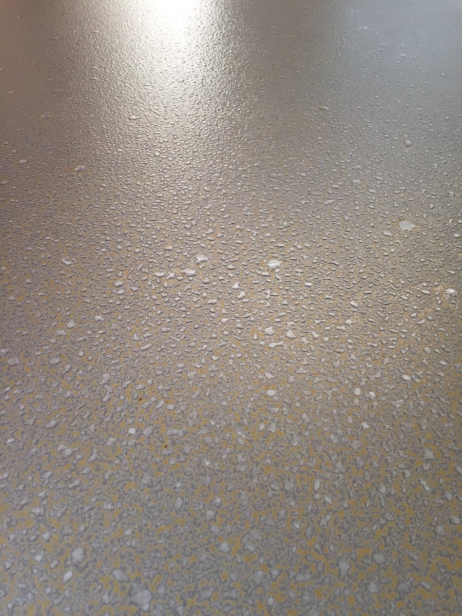 NickNickSmit's tweet image. Texture Teaser - opted for a mild steel splashback that we oxidized and sealed ourselves, combo’d with Airy Concrete Caesarstone tops and a Tiger Bronze Meir kitchen mixer 🤤🖤 @CaesarstoneSA @MeirAustralia #winahome #contrastcontrol #texture #caesarstone #meir #interiordesign