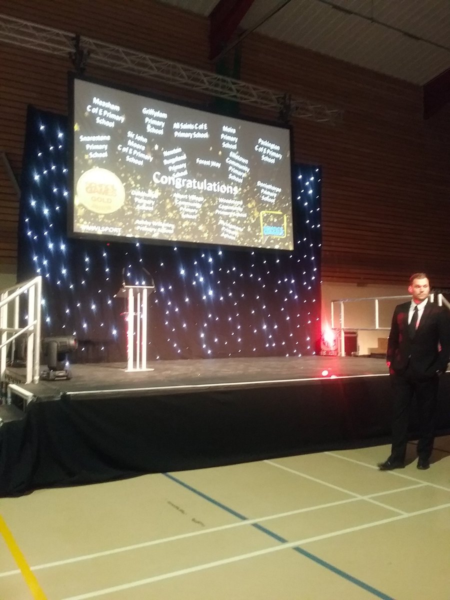 nwlhealth's tweet photo. #NWSPORT sports awards are set up and ready @StringerSport presenting https://t.co/LhtX2mUt7e