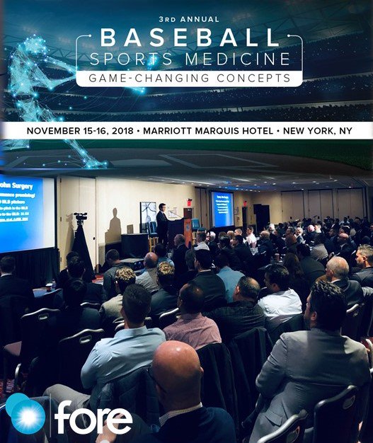 FOREonline's tweet photo. Kicking off another SOLD OUT course in NYC, the 3rd Annual Baseball Sports Medicine: Game Changing Concepts! We'd like to thank @drchrisahmad & @AnthonyRomeoMD, faculty, and our Keynote, Dr. Hiroyuki Sugaya #BaseballSportsMed #FORECME https://t.co/9XXTuTHWwn