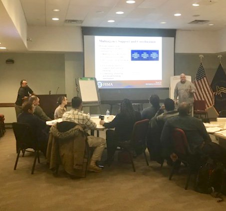 IRSolutions_llc's tweet image. Interagency Readiness Solutions instructors are at it again, instructing #ICS400, Advanced Incident Command System for Command and General Staff at the #FDA New York District Office in Jamaica Queens, #NewYork
Great group of people and excellent participation.
#SMEM