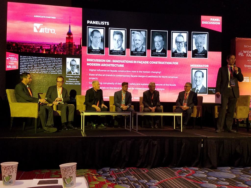 Andrew Wilson- <a href="/KingspanIns_US/">Kingspan Insulation</a>  speaking on "Innovation in Facade Construction" @ ZAK World of Facade <a href="/zakwof/">Zak World of Façades</a>  pic.x.com/lUKUdWmNcH