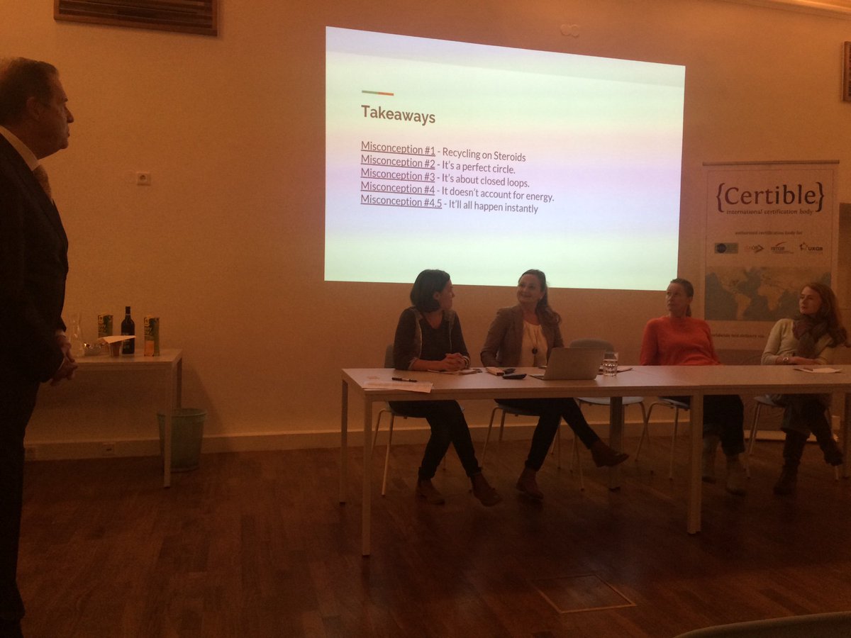 prosenseconsult's tweet photo. Panel discussion on #circulareconomy in Vienna on #thinkdif presentations. #circulareconomyclub https://t.co/zZ2J1DN9qw