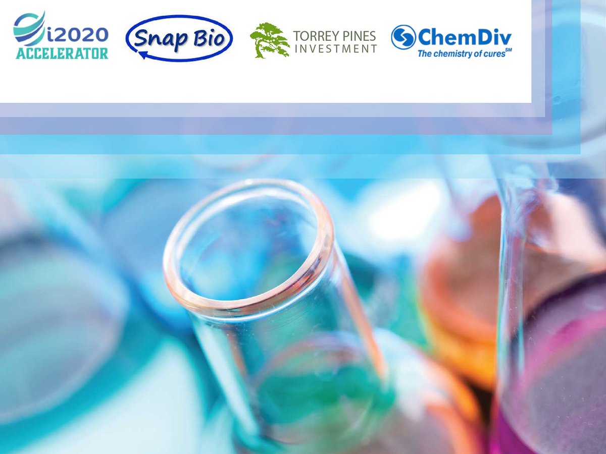 i2020accelerat1's tweet photo. Excited to welcome @SnapBioSci into our investment framework! Together with @ChemDiv, we hope to help advance their Selective Kinase Inhibitor Platform for Treatment of Endodermal Cancers and Autoimmune Diseases - https://t.co/wuaiPp5Vuu #Cancer #autoimmunedisease #Collaboration https://t.co/fsJNXNmuAE