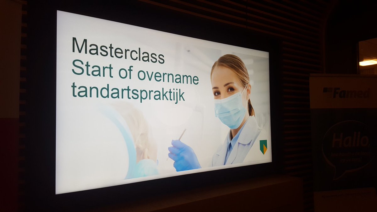 Start of overname tandartspraktijk vandaag in #Groningen met enthousiaste en ambitieuze #tandartsen die een eigen praktijk willen starten of overnemen