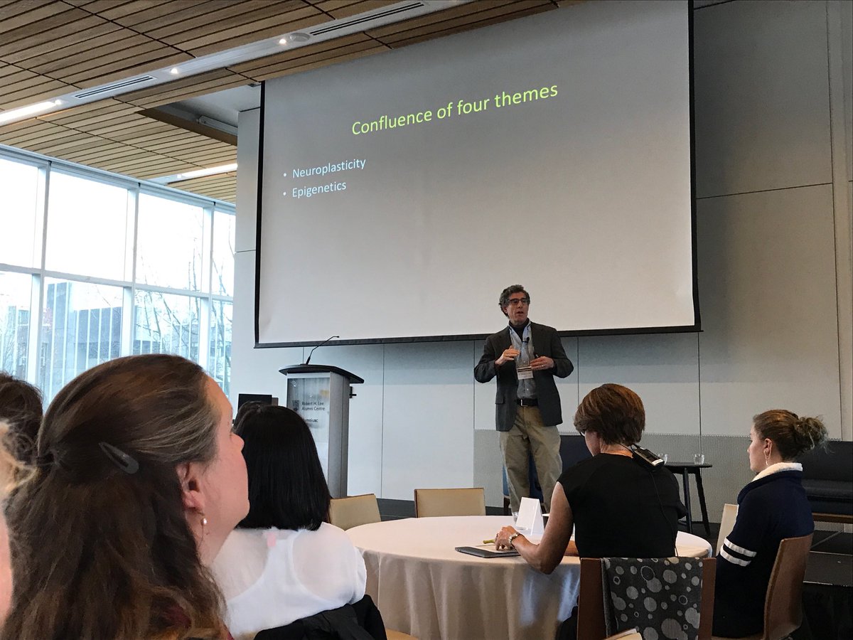 dkvandergugten's tweet photo. Listening to a fascinating talk at the @healthyminds ⁦@HELP_UBC⁩ neuroscience conference from Dr. Richard Davidson. #sd42 #sd42learns https://t.co/Mb0pgHLIiD