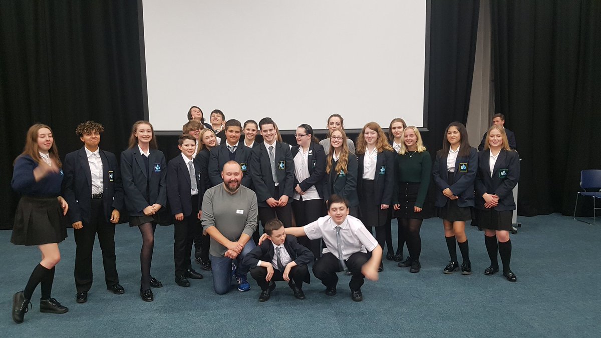 EngRWI's tweet photo. AMAZING Musical Theatre workshop with @adampearce84 this evening. Our students thoroughly enjoyed and took SO much away. It's been quite the musical week for us! @iLongfield @LongfieldDrama https://t.co/oFgigts8Q0