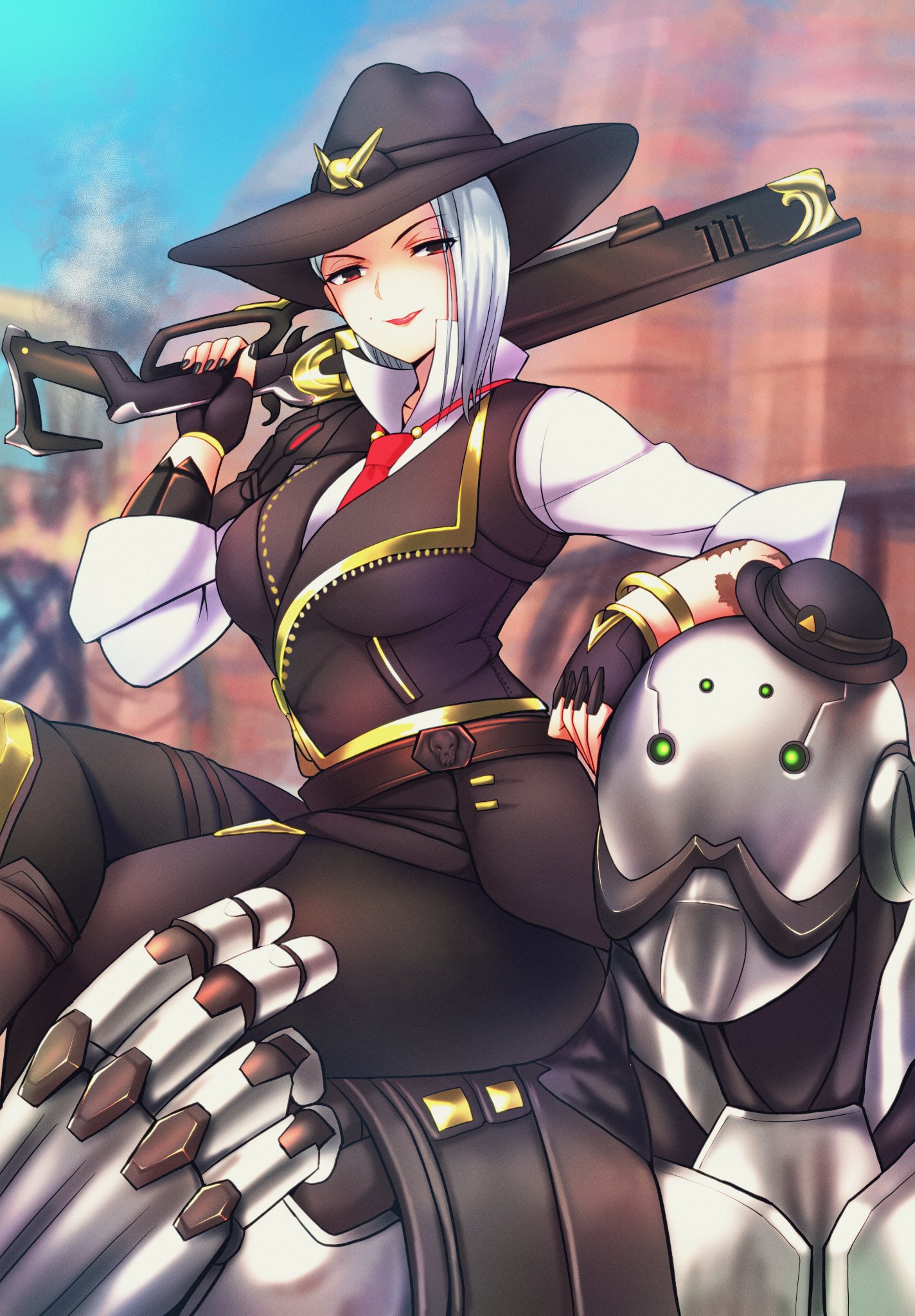 あけぼの 今日のお絵かき配信で描いたアッシュです Overwatchashe Ashe Overwatch Owアート オーバーウォッチ T Co Wyp9lfgulc Twitter