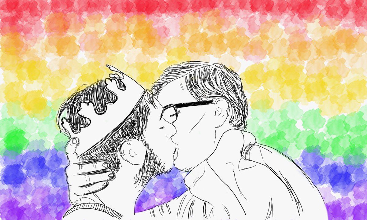 gaypoundcake's tweet photo. look at my queer drawings! 
RTs are appreciated 
[check out my Instagram: ajitodraws ] https://t.co/iaa0G9EmFl