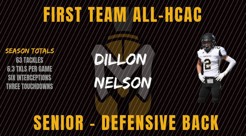 MU_SpartanFB's tweet photo. Congrats to DB @DlastNELSON for being named first team all-HCAC! #SHIELD https://t.co/GZ8wb7tXJt