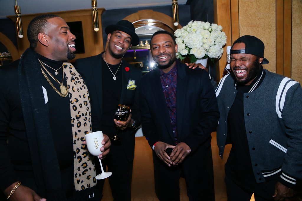 MannyWallace's tweet photo. I spent some time at the #MoetxVirgil #DoNotDrop launch party last night. #MoetMoment https://t.co/4piGUeqRCK