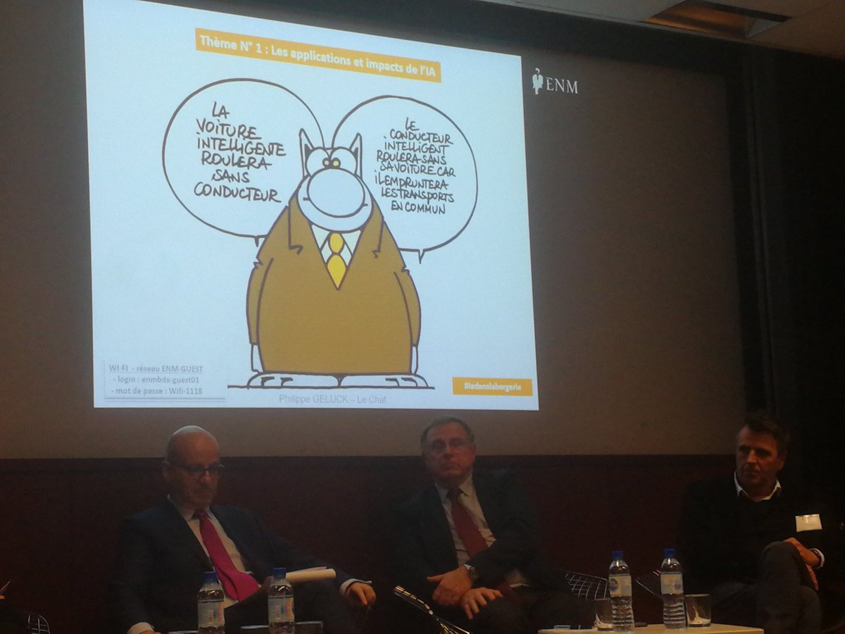 Philippe__Denis's tweet photo. Conférence débat ce soir à Bordeaux sur @IntelligenceArtificielle organisée par #ARDirigeants l'académie régionale des dirigeants : un dessin qui se suffit à lui même. Commençons par mettre du bon sens dans le réel. https://t.co/2DaVL3CSx8