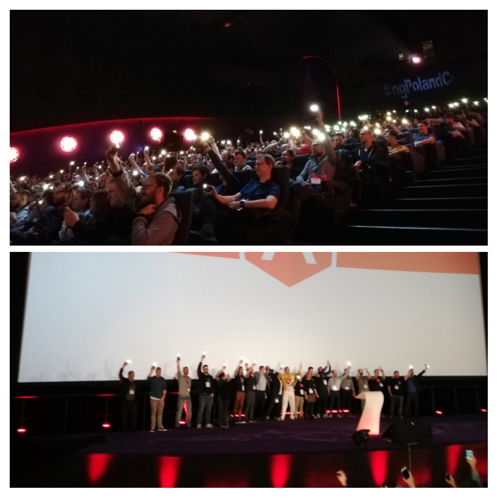 Who has installed the ngPolandConf app? 🤣 haha, I wish, maybe next time :D #ngPolandConf