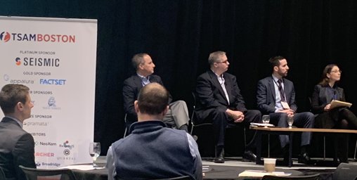 FactSet's tweet photo. “The number one thing that can help improve automation across performance and risk teams is leveraging interconnected systems.” - Glenn Moody, CFA, CIPM, VP, Americas, Portfolio Analytics. #TSAMBoston #assetmanagement https://t.co/MfNfDXmRFj