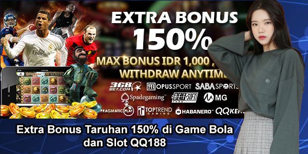 HennyJhon's tweet photo. Extra Bonus Taruhan 150% di Game Bola dan Slot QQ188 https://t.co/u9BESLtKmd https://t.co/ZVgzYrmONh