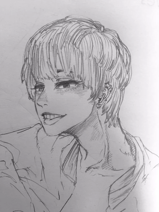 似たような落書きばっかしてる
#落書き 