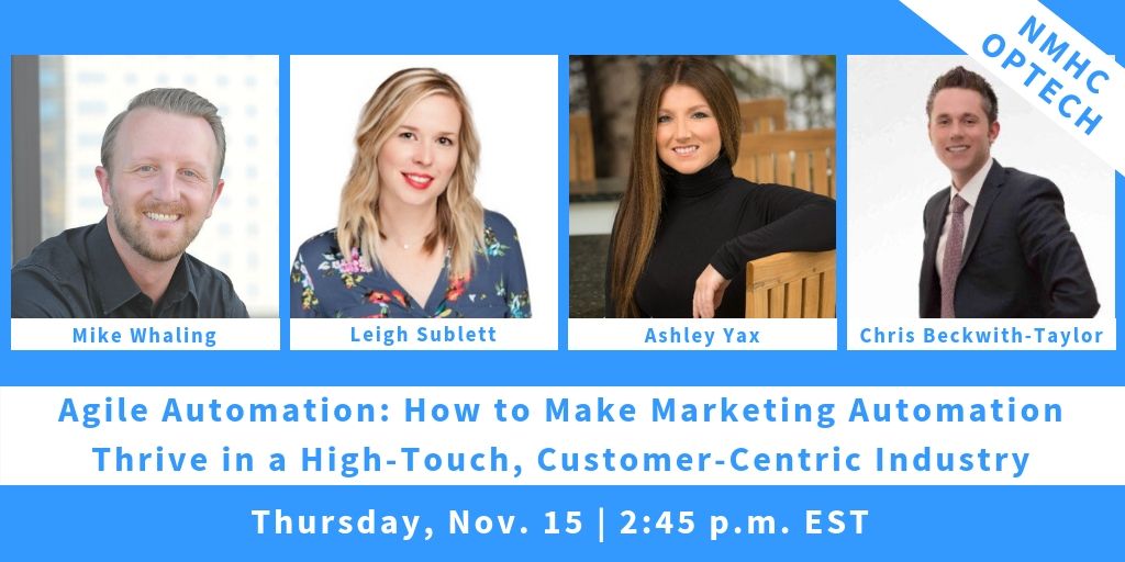 30lines's tweet image. Automation can instantly engage renters at every stage of their apartment search. But how should we be introducing and reporting on these innovations? 

Discover the answer in the thought-provoking panel discussion “Agile Automation” today at 2:45 p.m. #OPTECH18