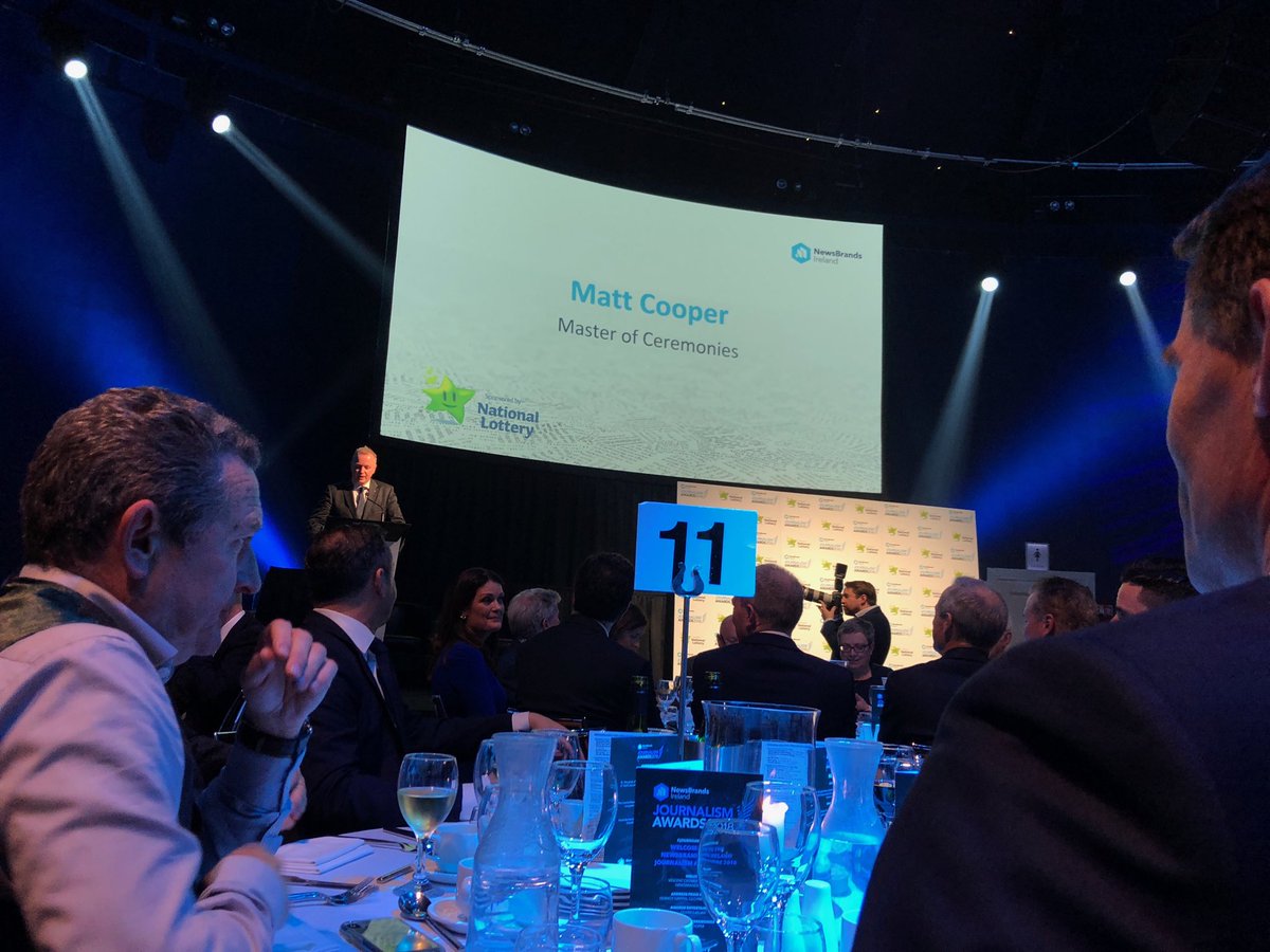 BogieRichard's tweet image. Dublin for the Newsbrands Ireland Journalism Awards