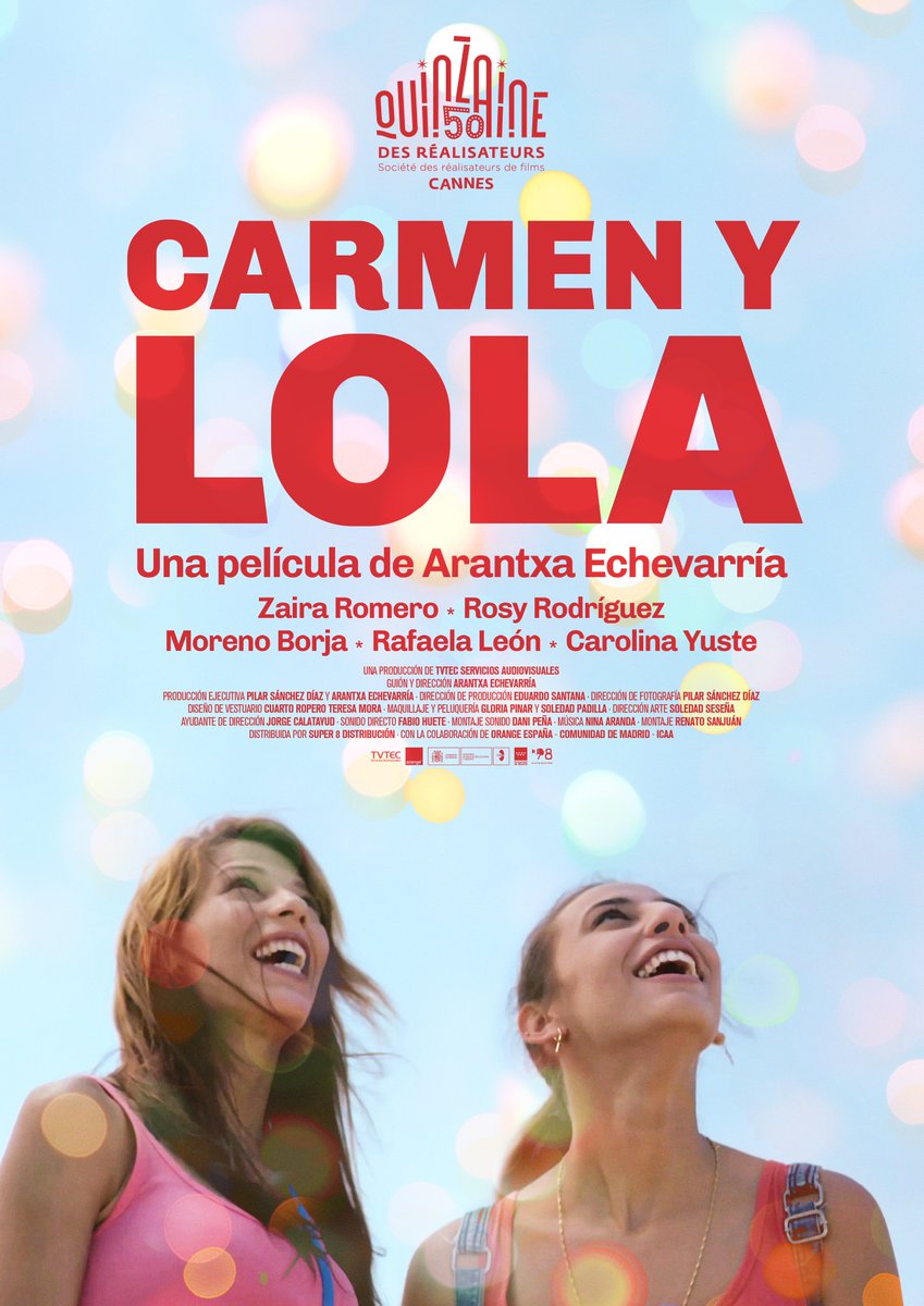 FestCineQueer's tweet photo. #21FCG | Aunque el festival ya ha terminado, os recordamos que aún podréis disfrutar de Carmen y Lola gracias a @FilmotecaEx. ¡Esta noche se proyectará en Jaraíz de la Vera, mañana en Cabeza del Buey, el 17 en Hervás, el 21 en Herrera del Duque y el 28 en Villanueva de la Serena! https://t.co/1Vnqa6lprM