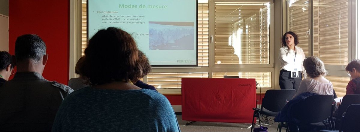 Le bien-être au travail est-il quantifiable? Intervention de <a href="/ChrysGalissie/">Chrystel Galissié</a> au #SEMPY31 #Coaching #Data