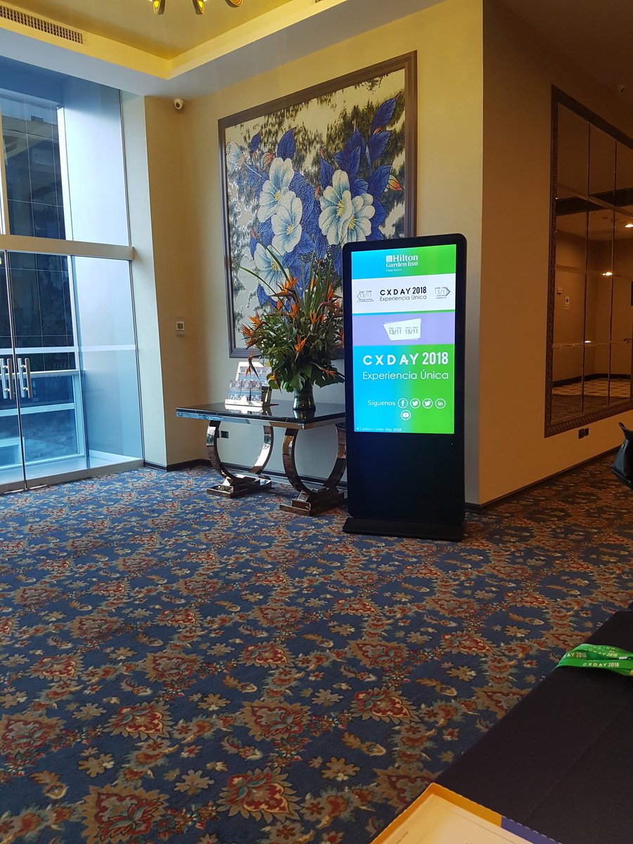 CCDAY_Peru's tweet photo. ¡Ya todo listo para dar comienzo al CXDAY Perú 2018!
#CXDAY https://t.co/TcD6DjWCKR