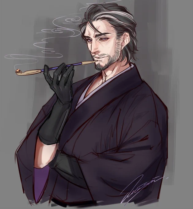 着物おじさん…(((∵))) #着物の日 