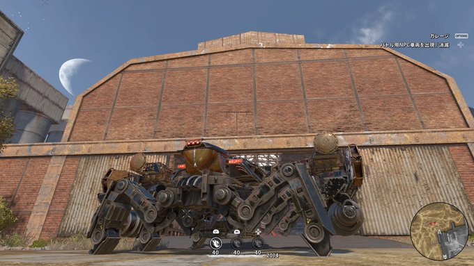 @hanei_kimashi こんな感じですね
地雷投射&近接格闘機としてやってます 